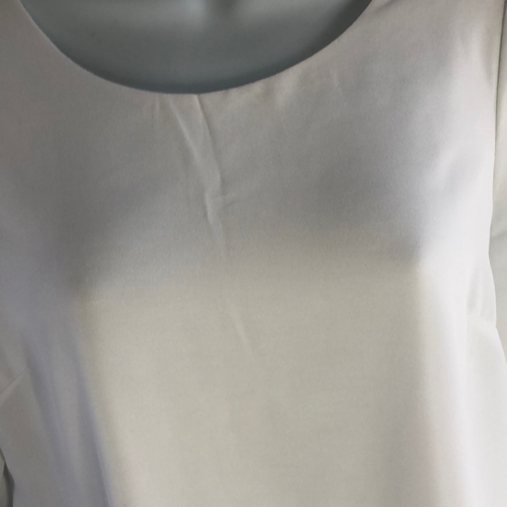 Charlotte Russe White long sleeves dress size Small